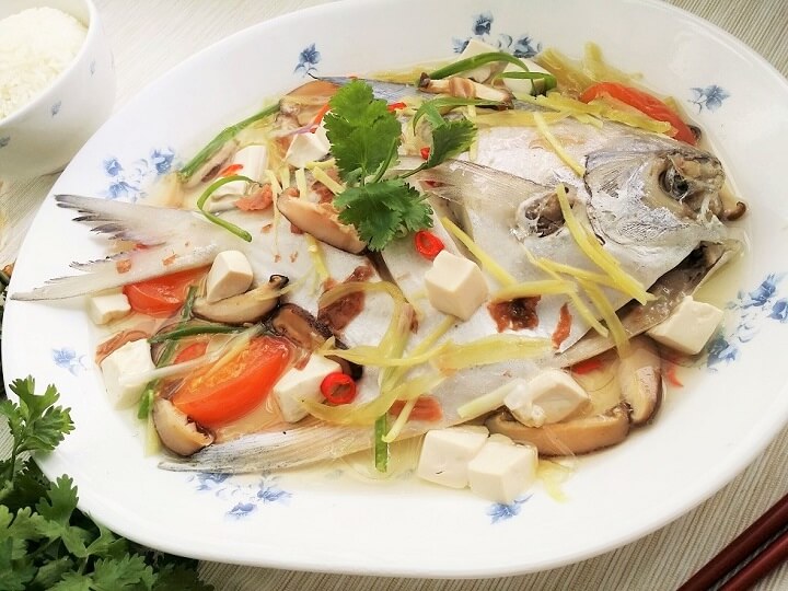 Teo Chiu Steamed Pomfret Fish