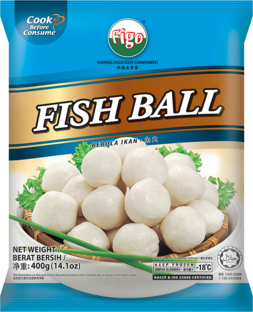 Frozen Fish Ball 鱼丸-400gm - Seafood Hamper