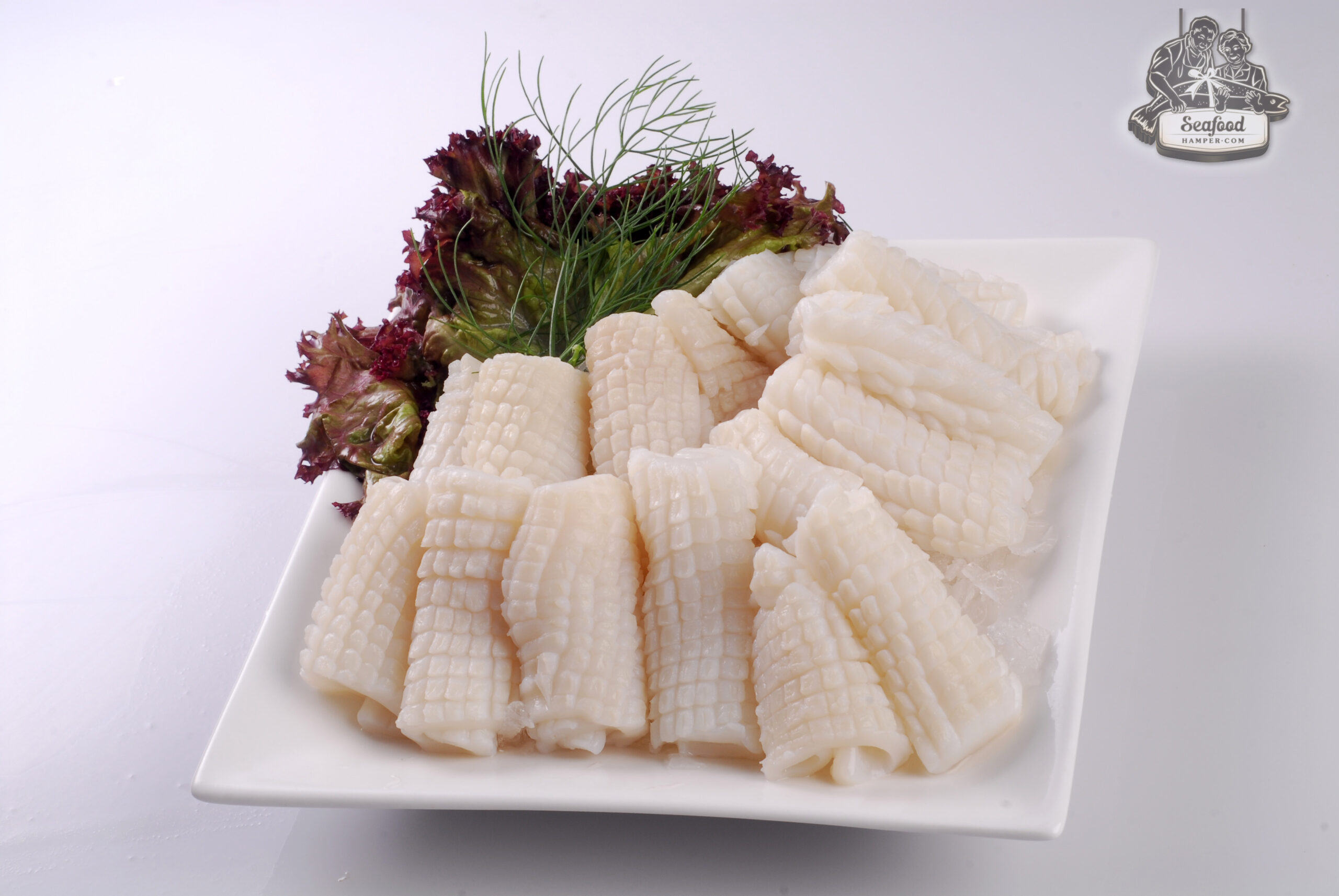 Buy 1 Free 1 Frozen Squid Pineapple Cut 200gm Seafood Hamper